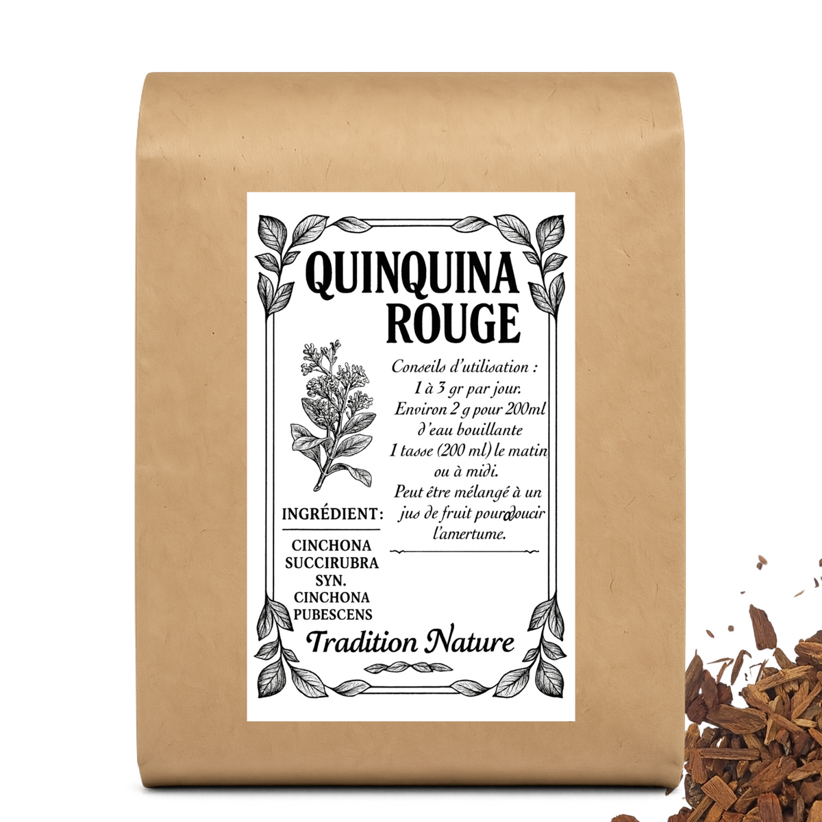 Quinquina rouge écorce pour infusion