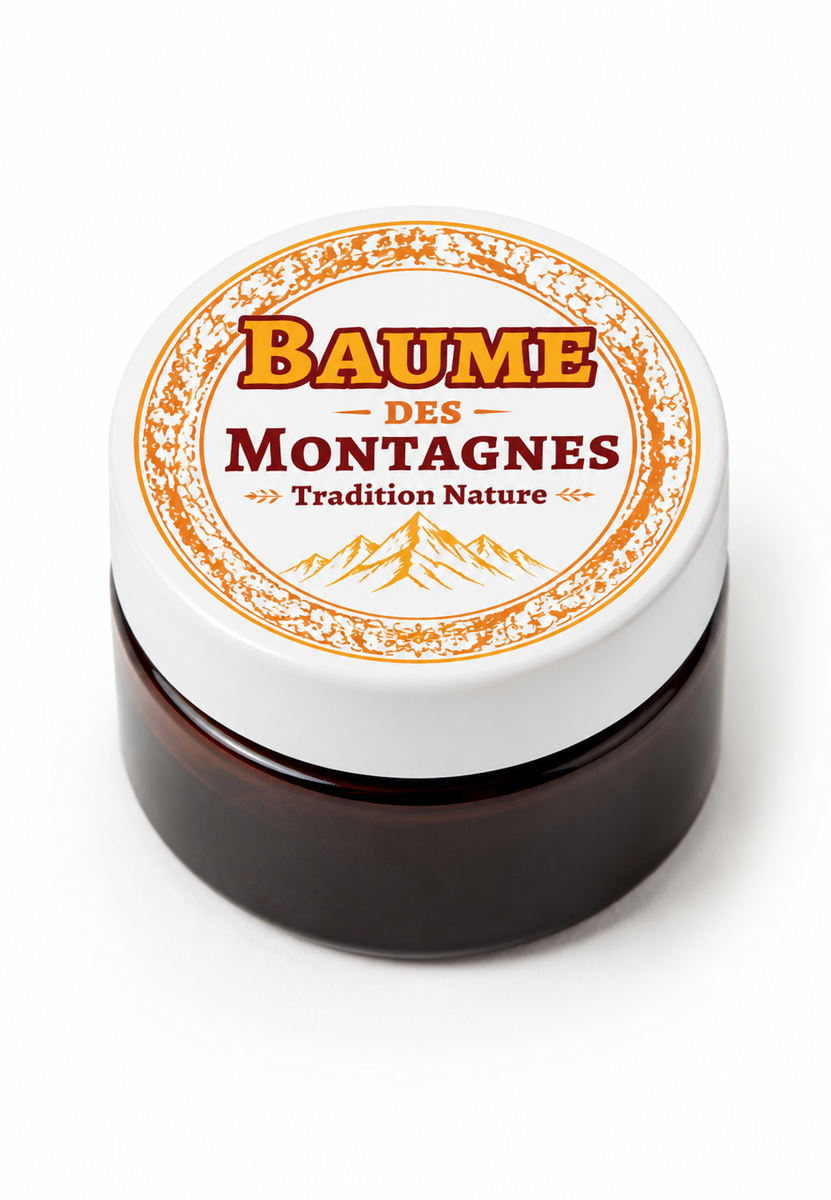 Baume des Montagnes massage - Pot 15 g – Tradition Nature