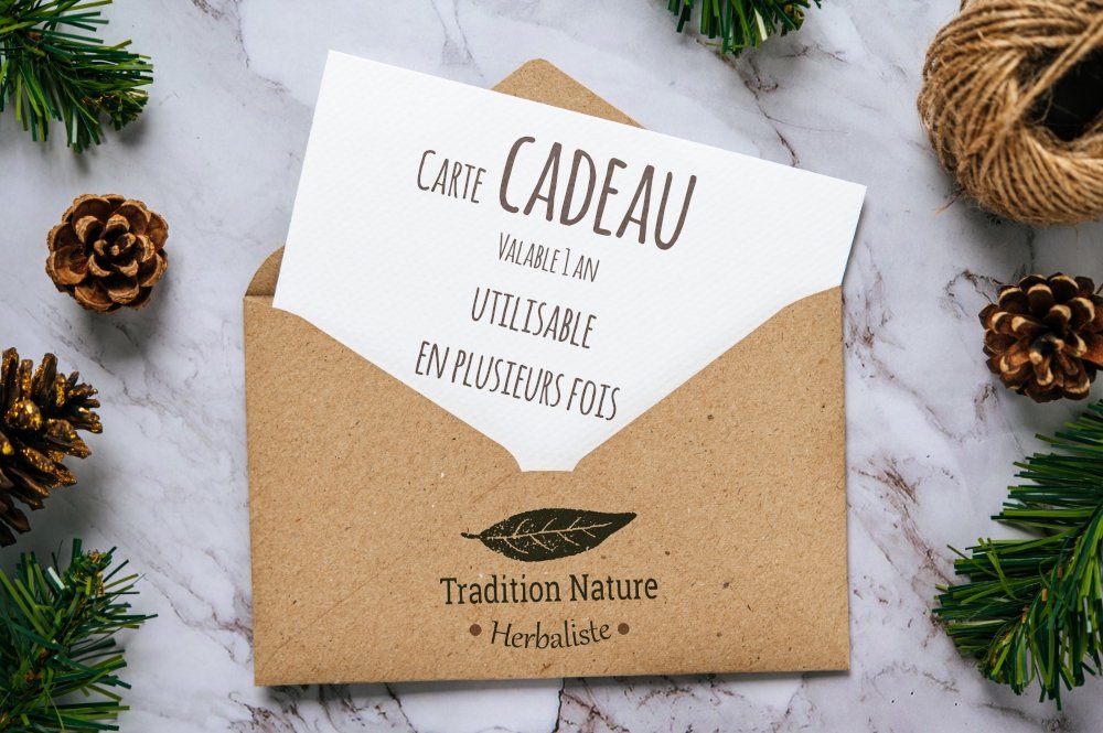 Carte cadeau Tradition Nature | Le bon cadeau ! - Tradition Nature-Bienfaits - Utilisations