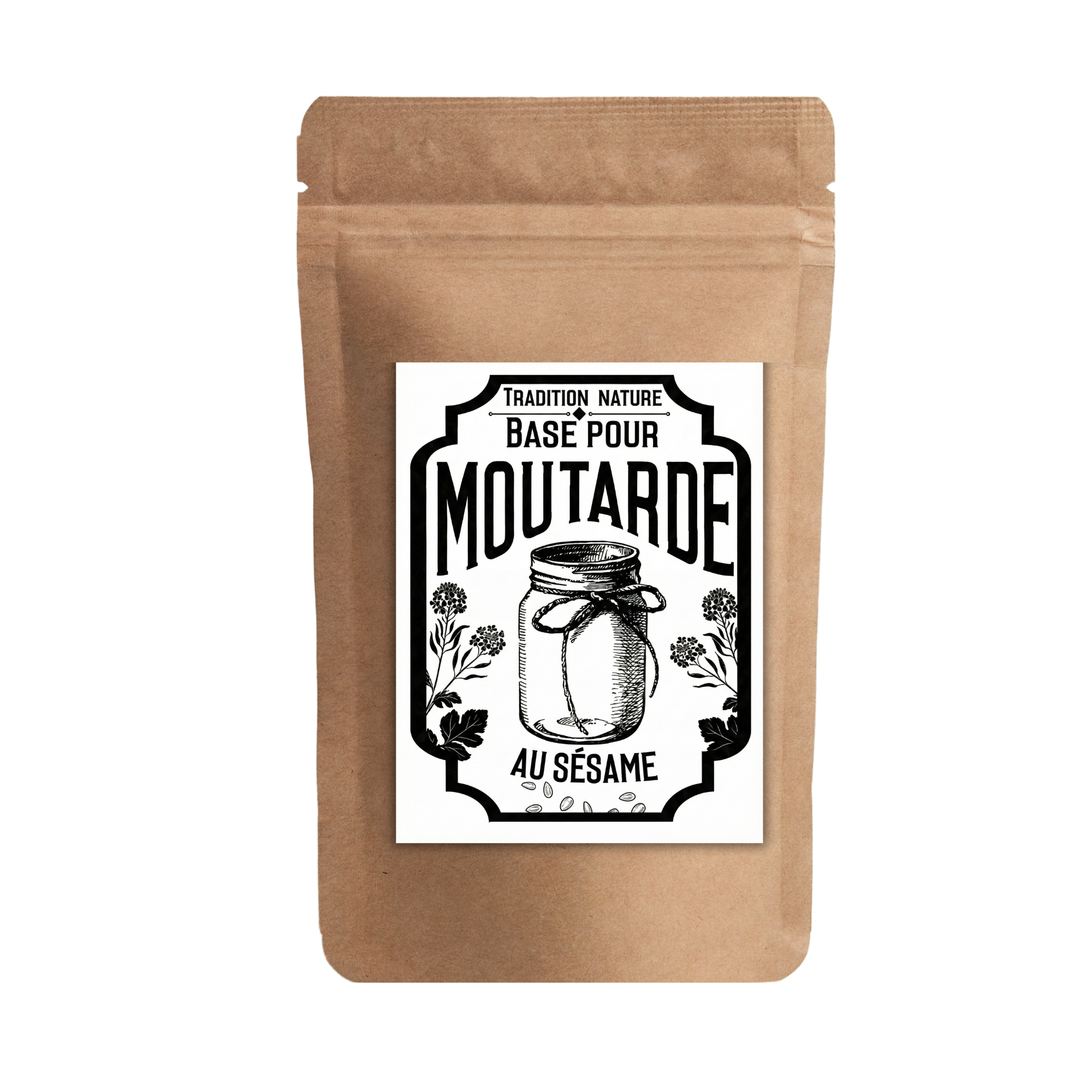 Mautarde Moutarde douce au sésame | Préparation facile pour moutarde maison ...