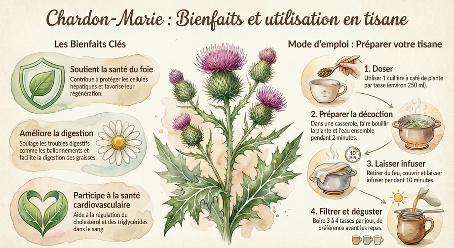 Chardon Marie tisane