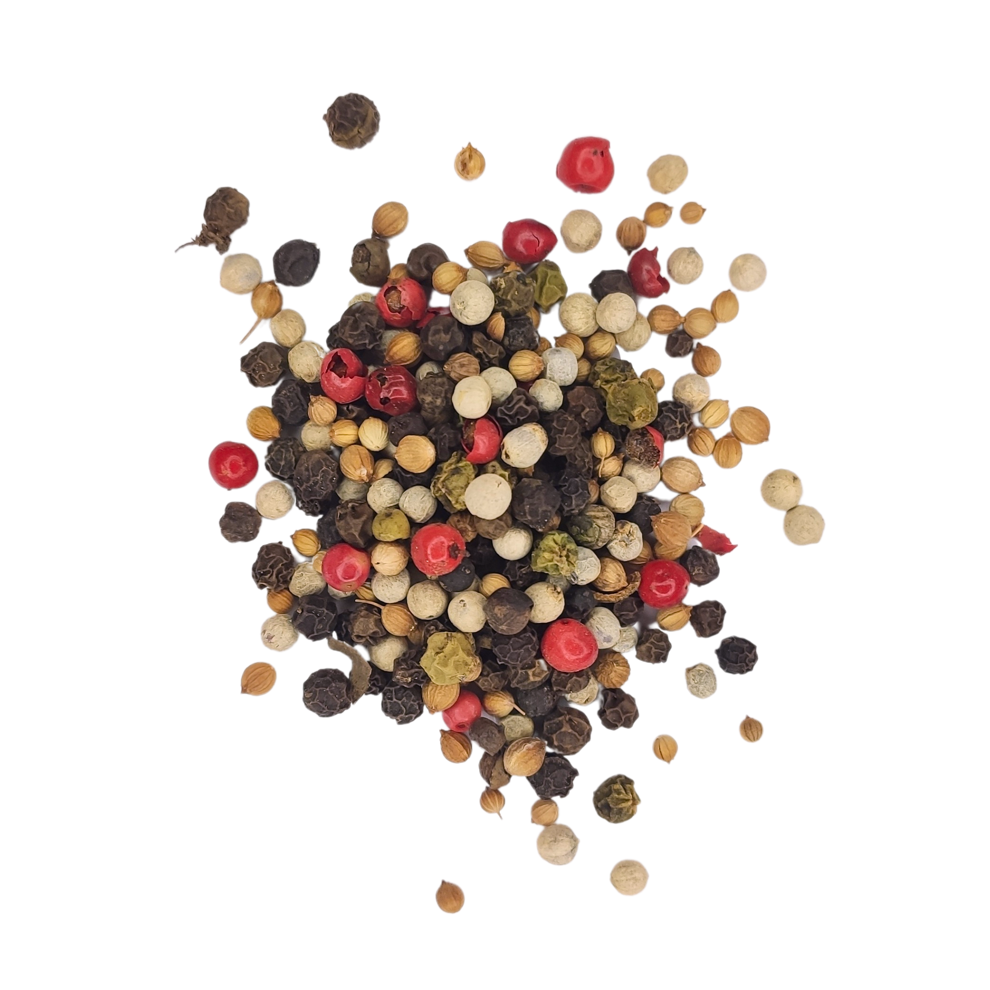 Poivre Mélange 5 baies Bio - épices en grains entiers - 200g ou kg