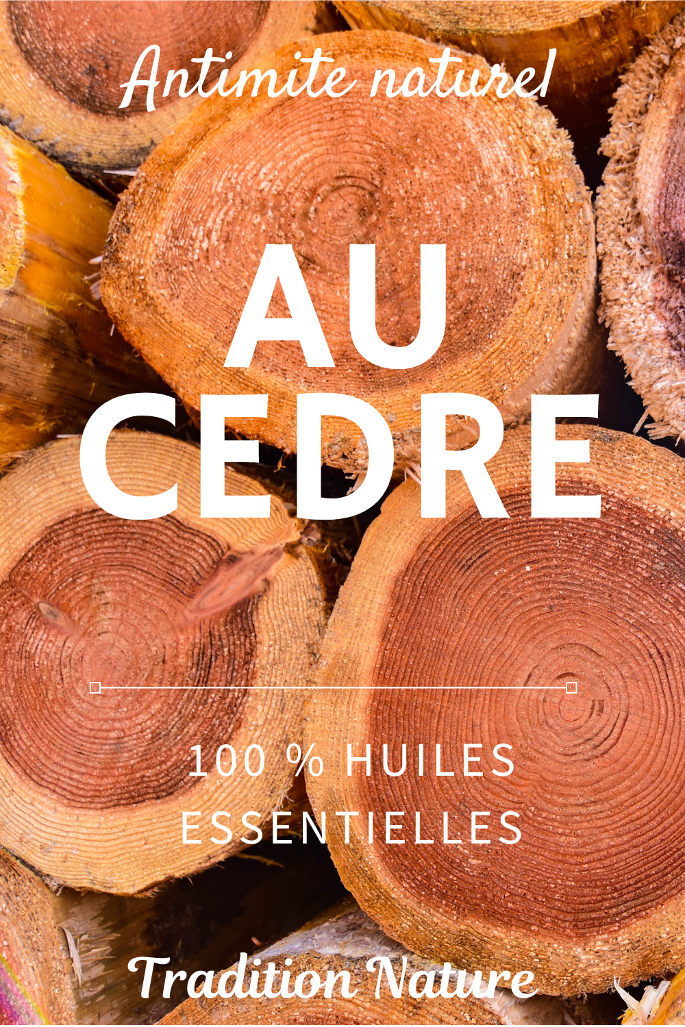 Huile essentielle : le bois de cèdre, un anti mites naturel