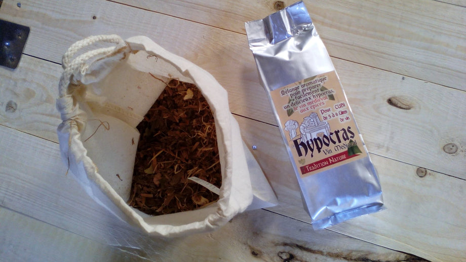 Sachet En Coton Pour Macération Vin Chaud - Herbes Hypocras Quinquina, Tradition Nature